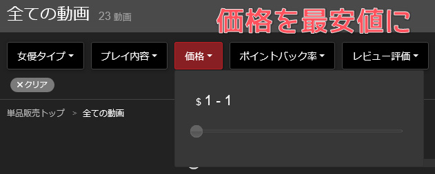 簡単！DXライブで10ポイントを獲得する裏技【系列サイトで動画購入するだけ】ポイント獲得手順03